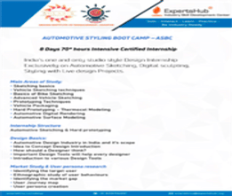 Regular Classroom Program: Automotive Styling Boot Camp